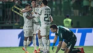 Palmeiras atropela o Goiás por 5 x 0  e chega à vice-liderança do Brasileirão