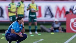 Abel minimiza treta com Calleri e nega a Seleção Brasileira: "Não me falta nada no Palmeiras"