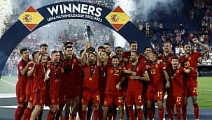 Melhores fotos do título da Espanha na Nations League