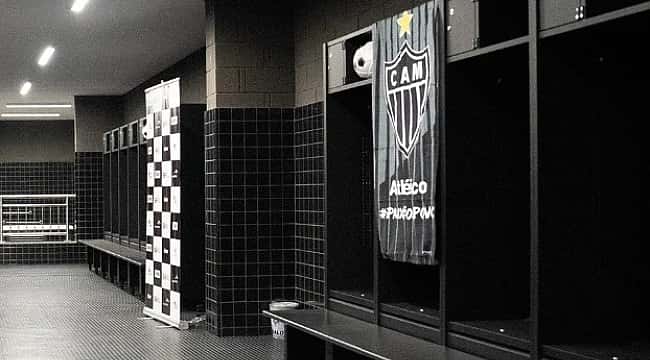Atlético-MG apresenta vestiário da Arena MRV