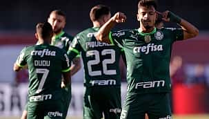 Com gols de Menino e Endrick, Palmeiras vence o São Paulo no Morumbi e cola no líder Botafogo