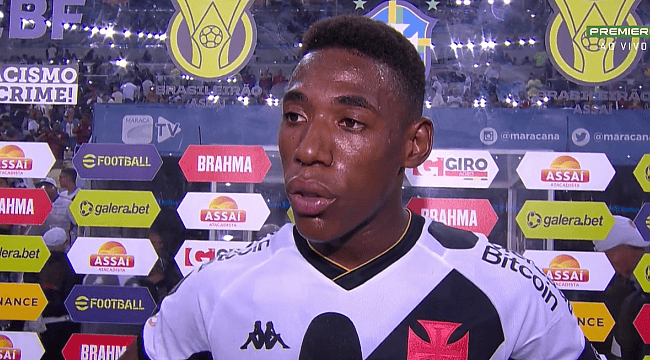 Léo desabafa após mais uma derrota do Vasco: "só lamentar e pedir desculpas ao torcedor"