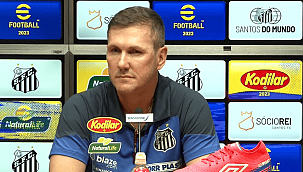 Paulo Turra é apresentado no Santos 