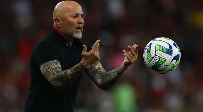 Sampaoli quer jogadores do Flamengo jogando bem: "Religião é jogar futebol o tempo todo"