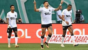 Tiquinho brilha, Botafogo vence duelo direto contra o Palmeiras e lidera o Brasileirão com folga