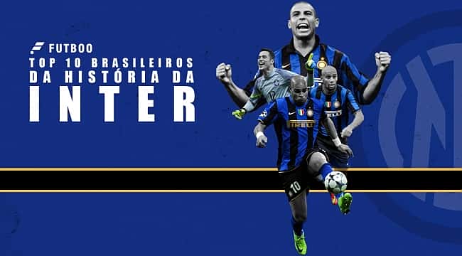 Top 10 brasileiros da história da Inter de Milão