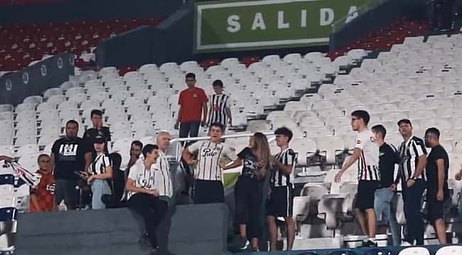 VÍDEO: Everson, do Atlético-MG, sofre com manifestações racistas de torcedores do Libertad