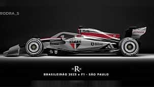 Veja como seriam os carros da Fórmula 1 com pinturas dos times do Brasileirão 2023