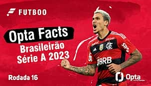 Estatísticas do Brasileirão 2023: 16ª rodada
