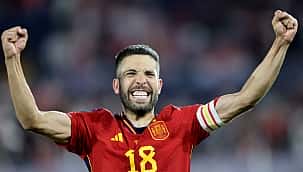 Jordi Alba a caminho de Miami