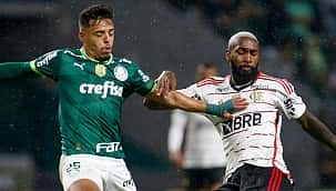 Palmeiras e Flamengo empatam no Allianz Parque