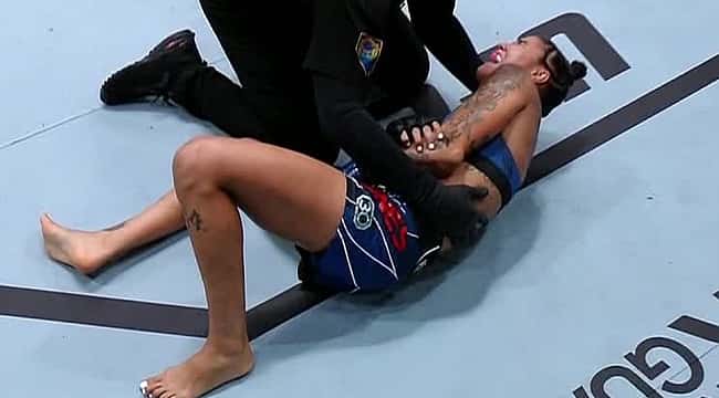 UFC Vegas 77: Brasileira sofre lesão assustadora ao tentar defender queda