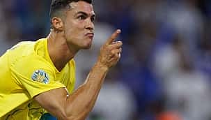 Al-Nassr campeão; As melhores imagens de Cristiano Ronaldo em 1º título na Arábia Saudita