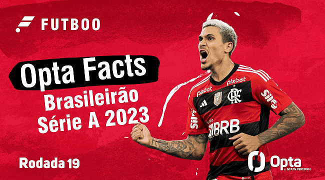 Estatísticas Opta Facts do Brasileirão 2023: 19ª rodada