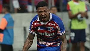 Marinho marca no fim, Fortaleza empata com o Libertad e avança às quartas da Sul-Americana