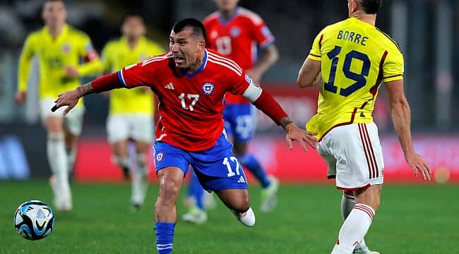 Chile e Colômbia empatam na 2ª rodada das Eliminatórias para a Copa do Mundo 2026