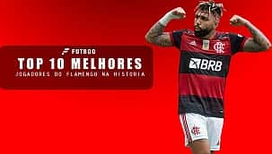 Os 10 melhores jogadores da história do Flamengo
