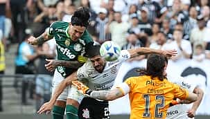 Tudo igual no Dérbi: Cássio salva no fim e Corinthians x Palmeiras empatam em Itaquera