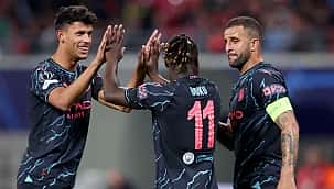 Com dois gols no fim, Manchester City garante vitória suada sobre o RB Leipzig