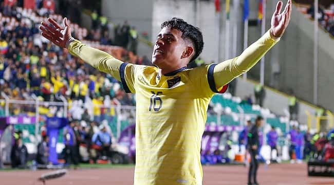 Com gol de garoto de 16 anos, Equador vence Bolívia em La Paz