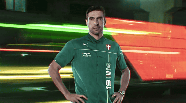 Futebol + automobilismo: Palmeiras lança camisa inspirada na F1 e desenhada por Abel Ferreira
