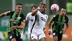 Júnior Santos marca duas vezes e garante vitória do líder Botafogo sobre o lanterna América-MG