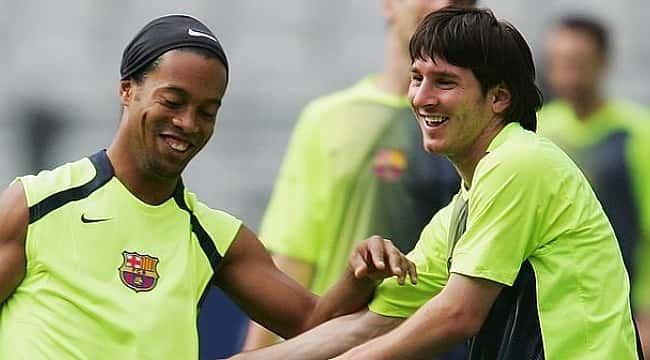 O time ideal com os melhores jogadores que atuaram com Lionel Messi