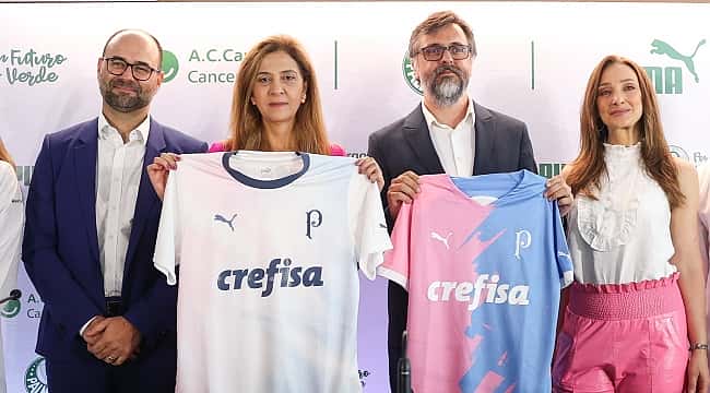 Palmeiras lança uniformes em apoio ao Outubro Rosa e Novembro Azul