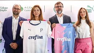 Palmeiras lança uniformes em apoio ao Outubro Rosa e Novembro Azul