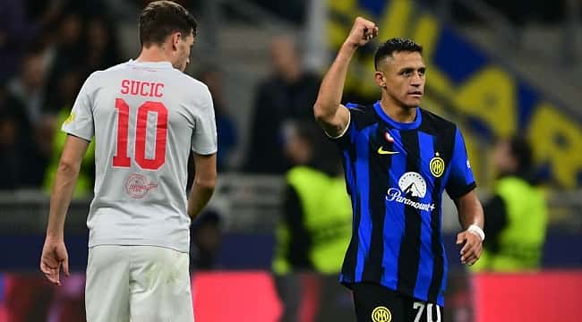 Sánchez marca 1º gol desde sua volta e Inter de Milão vence RB Salzburg na Champions League