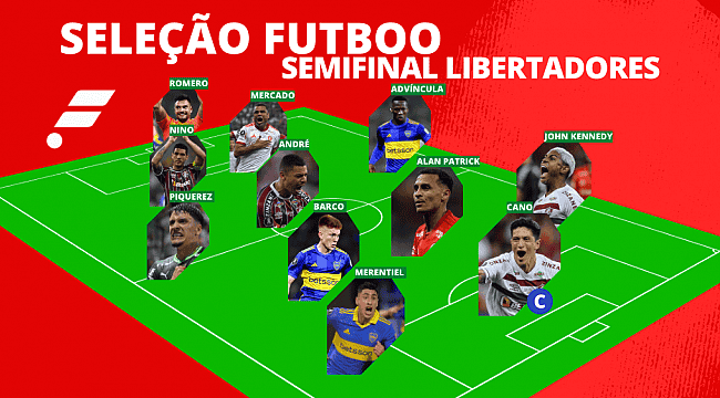 Seleção Futboo da semifinal da Libertadores
