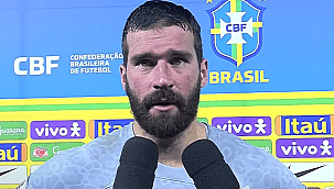 Alisson, sobre situação da Seleção Brasileira: "Óbvio que não está bom"