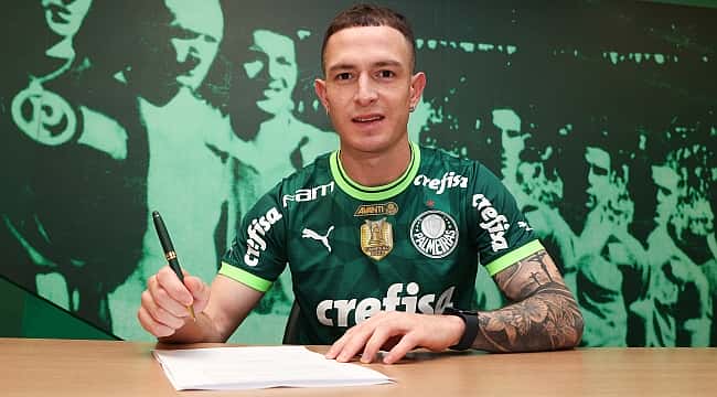 Aníbal Moreno é o 1º reforço do Palmeiras para 2024