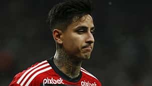 Pulgar desfalca Flamengo contra o Atlético-MG