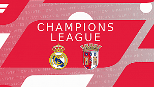 Real Madrid x Braga: palpites, odds e prognóstico