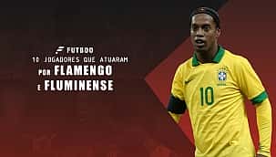 Relembre 10 jogadores que atuaram por Flamengo e Fluminense