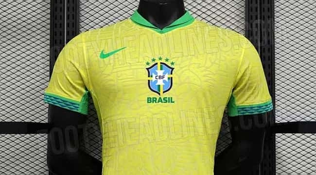 Suposta nova camisa da Seleção Brasileira é vazada por site; confira