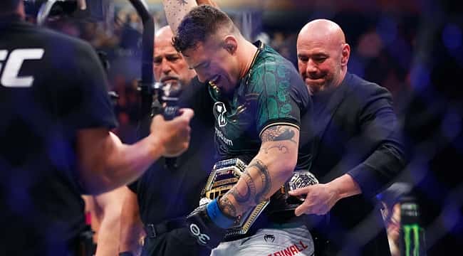 UFC 295: Tom Aspinall nocauteia Pavlovich e é o novo campeão interino dos pesados