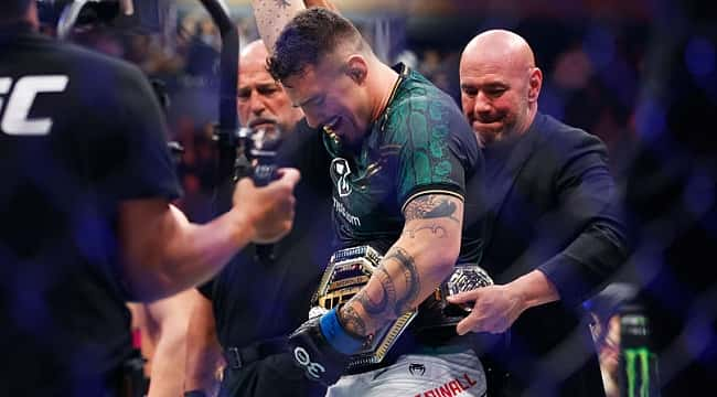 UFC 295: Tom Aspinall arrasa Sergei Pavlovich e é campeão interino