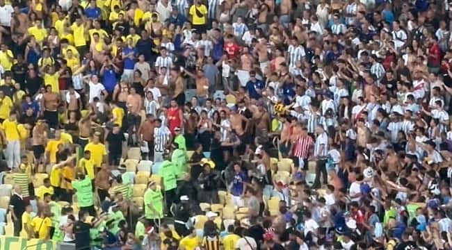 VÍDEO: A confusão entre brasileiros e argentinos