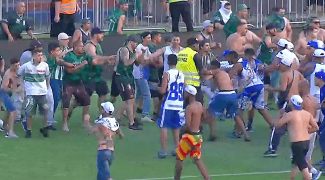 Coritiba bate Cruzeiro em jogo envolvendo briga entre torcidas; assista