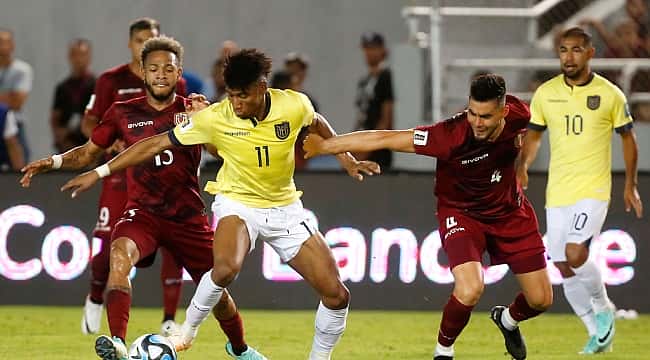 Venezuela e Equador ficam no empate sem gols pelas Eliminatórias 