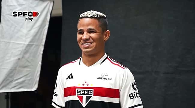 As primeiras palavras de Erick como jogador do São Paulo