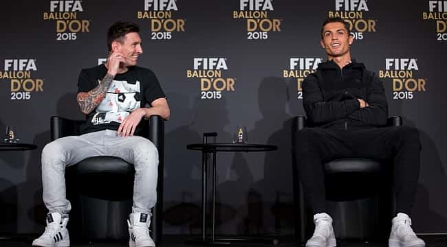 Coincidências bizarras entre Messi e Cristiano Ronaldo