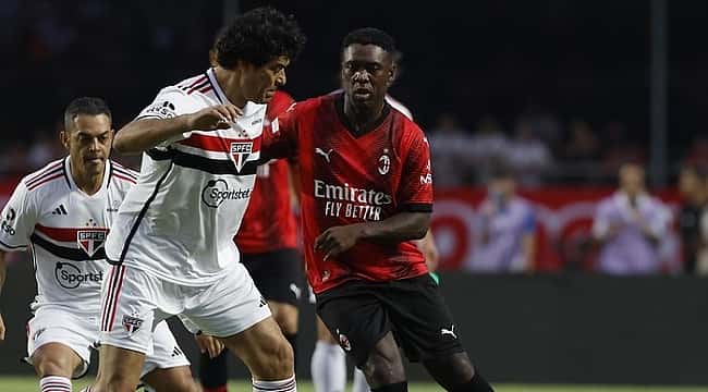 São Paulo goleia Milan em jogo festivo; Veja as imagens