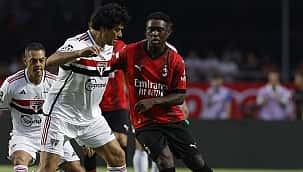 São Paulo goleia Milan em jogo festivo; Veja as imagens