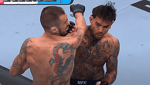UFC 296: Lucas Almeida é nocauteado por Andre Fili no primeiro round