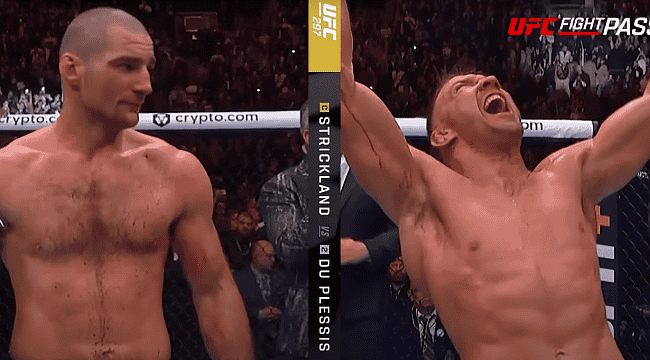 Assista aos melhores momentos do UFC 297: Strickland x Du Plessis