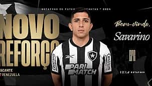 Botafogo anuncia Savarino, ex-Atlético-MG