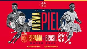 Federação Espanhola confirma amistoso contra a Seleção Brasileira em Março de 2024